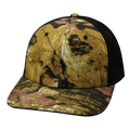 Blank - 6 Panel - Maple Leaf Camo / Black (Unisex) - Laser Mesh