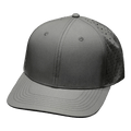 Blank - 6 Panel - Silver Gray (Unisex) - Laser Mesh
