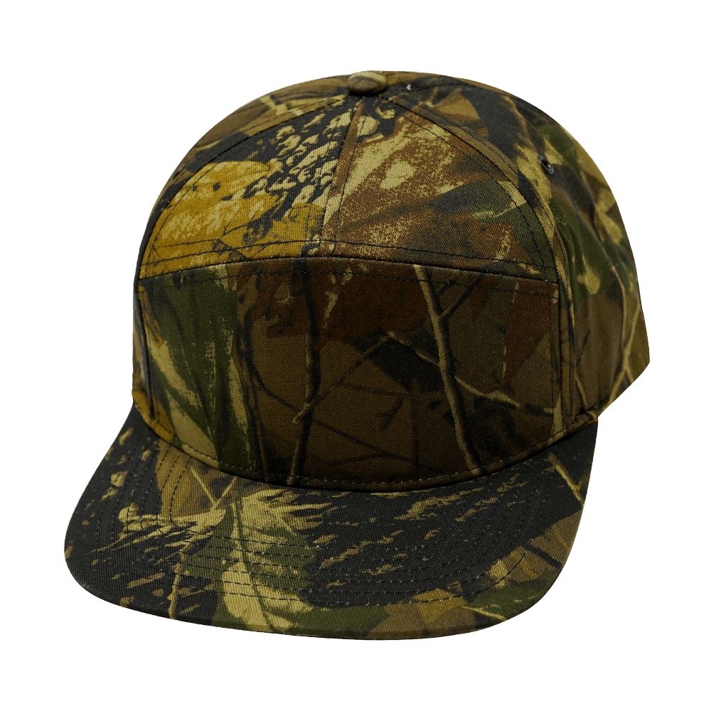Blank - 7 Panel - Rust Tree Camo (Unisex) - Fabric Back