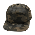 Blank - 7 Panel - Tan Camo (Unisex) - Laser Mesh
