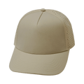 Blank - 5 Panel - Structured - Cream (Unisex) - Laser Mesh