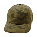 Blank - 6 Panel - Earth Camo (Unisex) - Laser Mesh