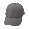 Blank - 6 Panel - Unstructured - Relaxed Fit - Pony Tail - Gray (Unisex) - Laser Mesh