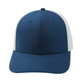 Blank - 6 Panel - Navy / Gray (Unisex) - Laser Mesh