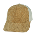 Blank - 6 Panel - Cork - Cream (Unisex) - Laser Mesh