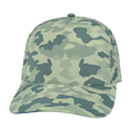 Blank - 5 Panel - Structured - Soft Gray Camo (Unisex) - Laser Mesh