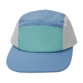 Blank - 5 Panel - Sporty - Unstructured - Baby Blue / Mint / White (Unisex) - Laser Mesh
