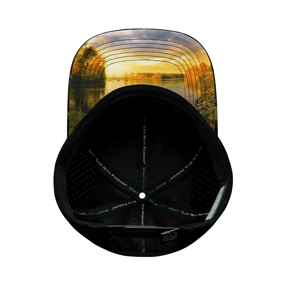 Alabama Hat - Baseball Hat Fit - Tan Tree Camo / Black - Laser Mesh