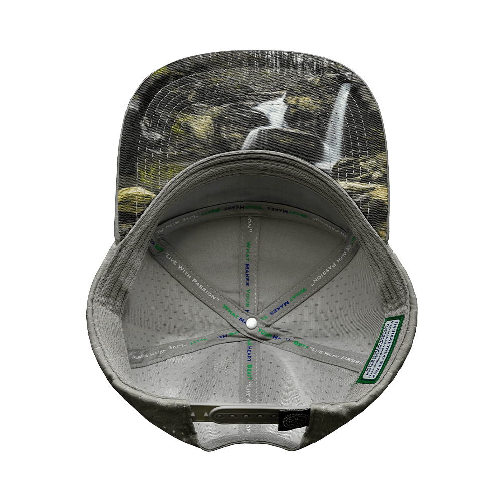 Alabama Hat - Flat Bill - Cork - Gray / Charcoal - Jersey Mesh