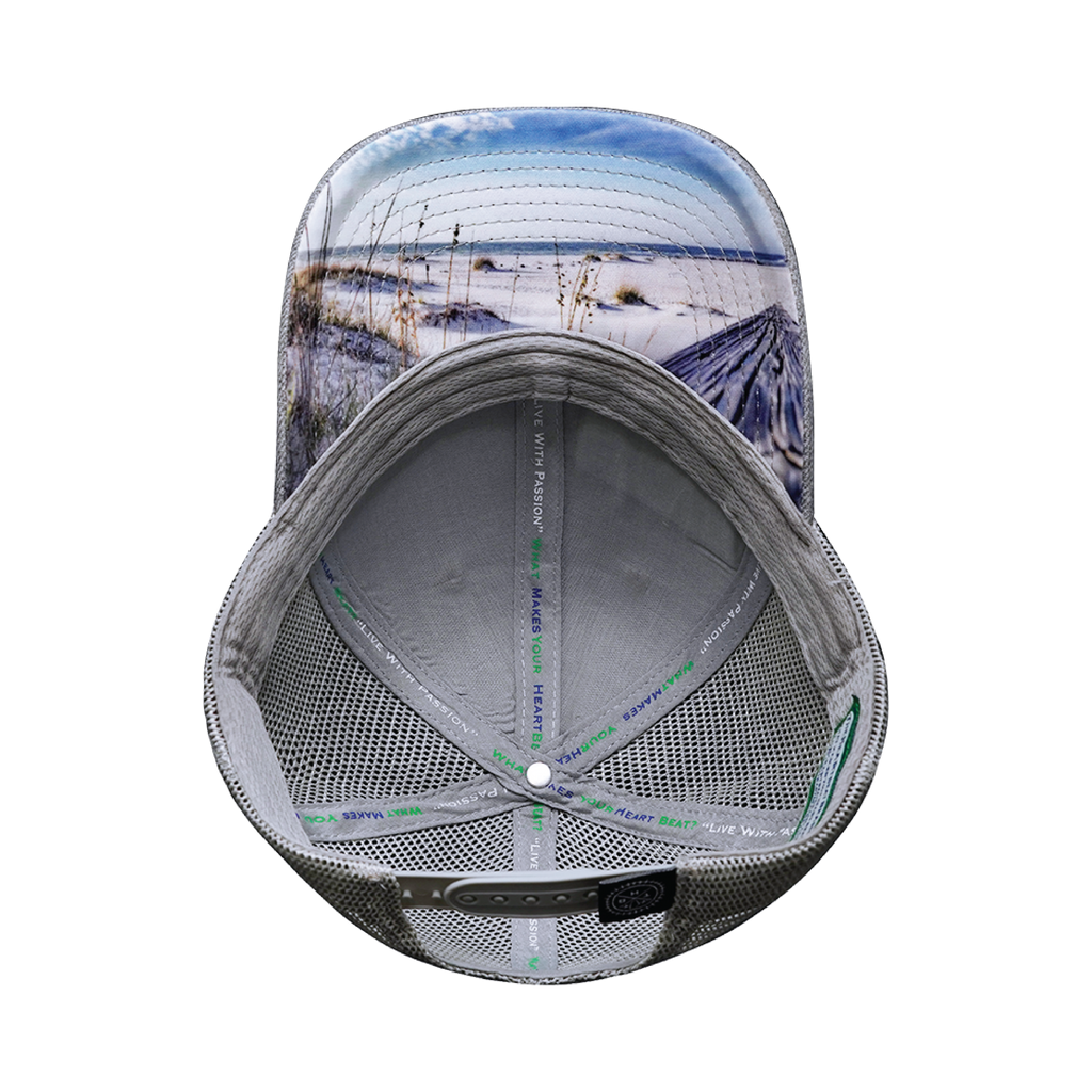 Alabama Hat - Low Profile - Cork - Heather Gray / Gray - Trucker Mesh