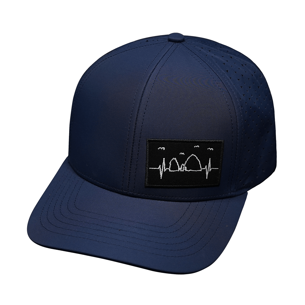 Cabo Hat - Baseball Hat Fit - Dark Blue - Laser Mesh