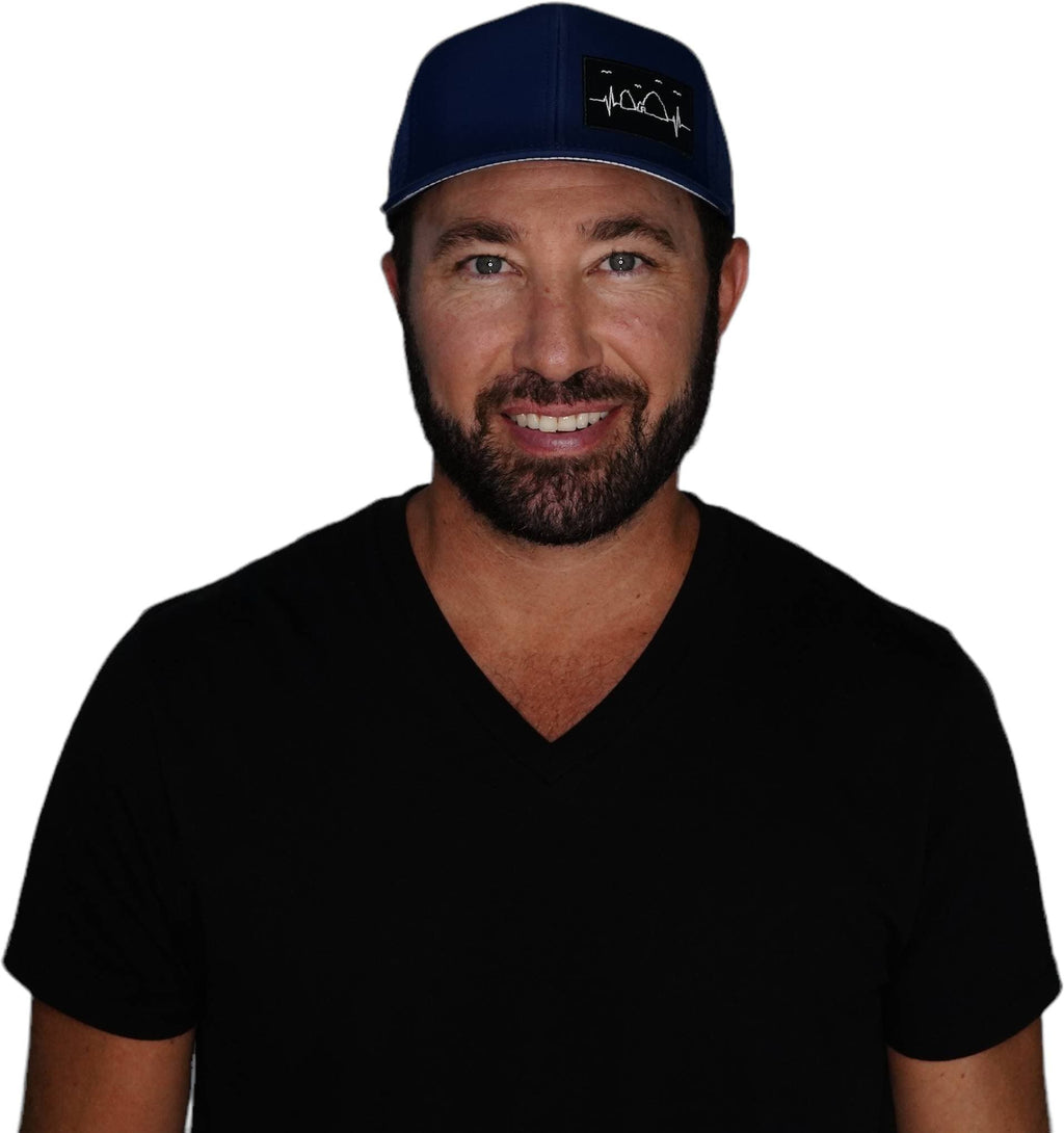 Cabo Hat - Baseball Hat Fit - Dark Blue - Laser Mesh