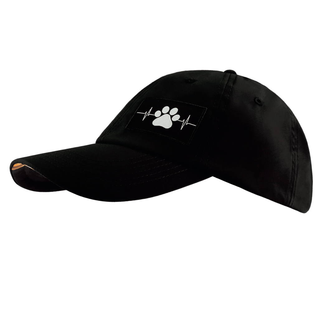Dog Hat - Dad Hat - Black - Laser Mesh