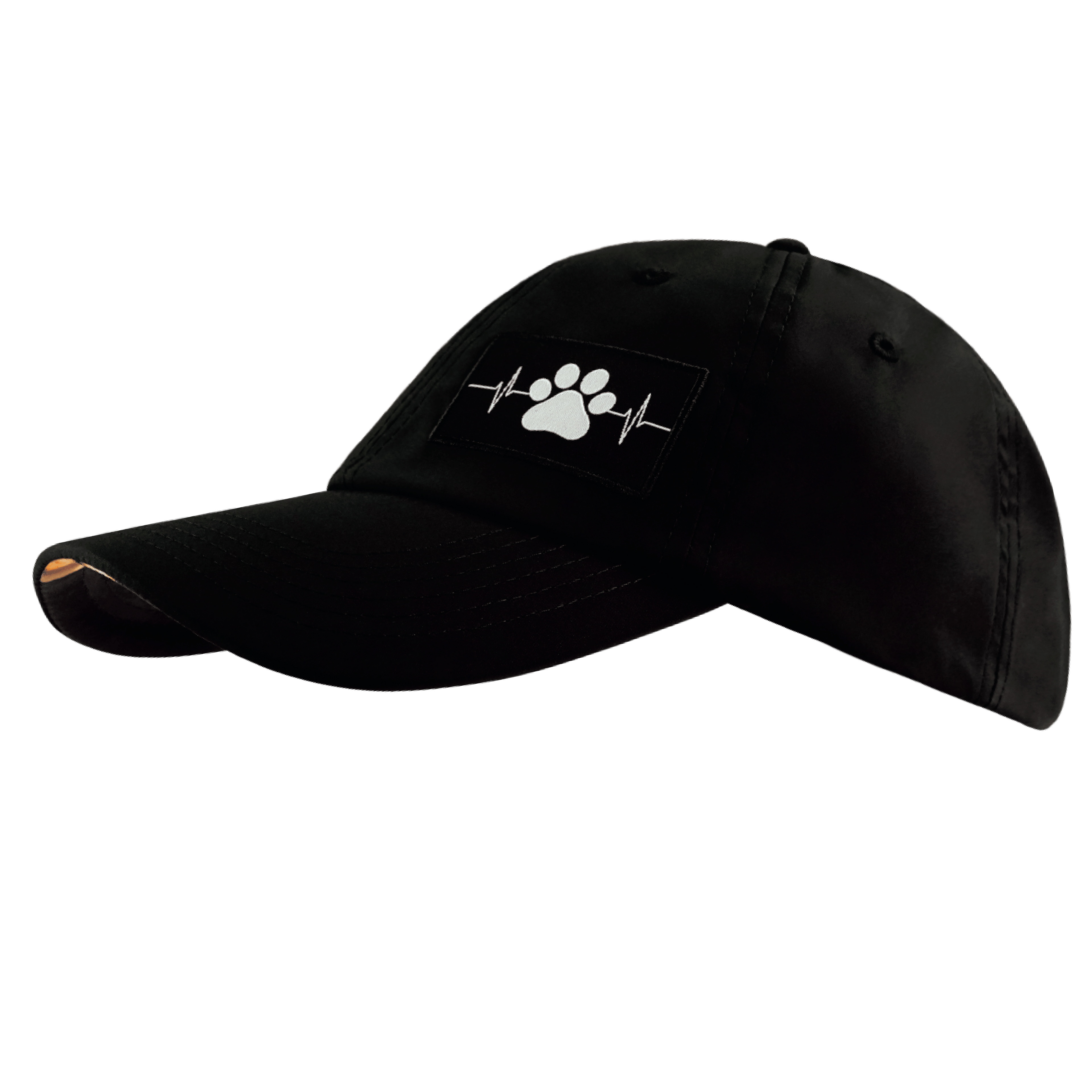 Dog Hat - Dad Hat - Black - Laser Mesh