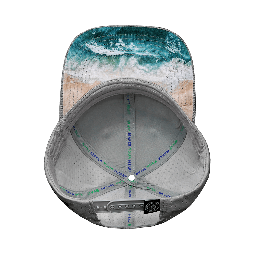 Florida Hat - Baseball Hat Fit - Heather Gray / Gray - Jersey Mesh