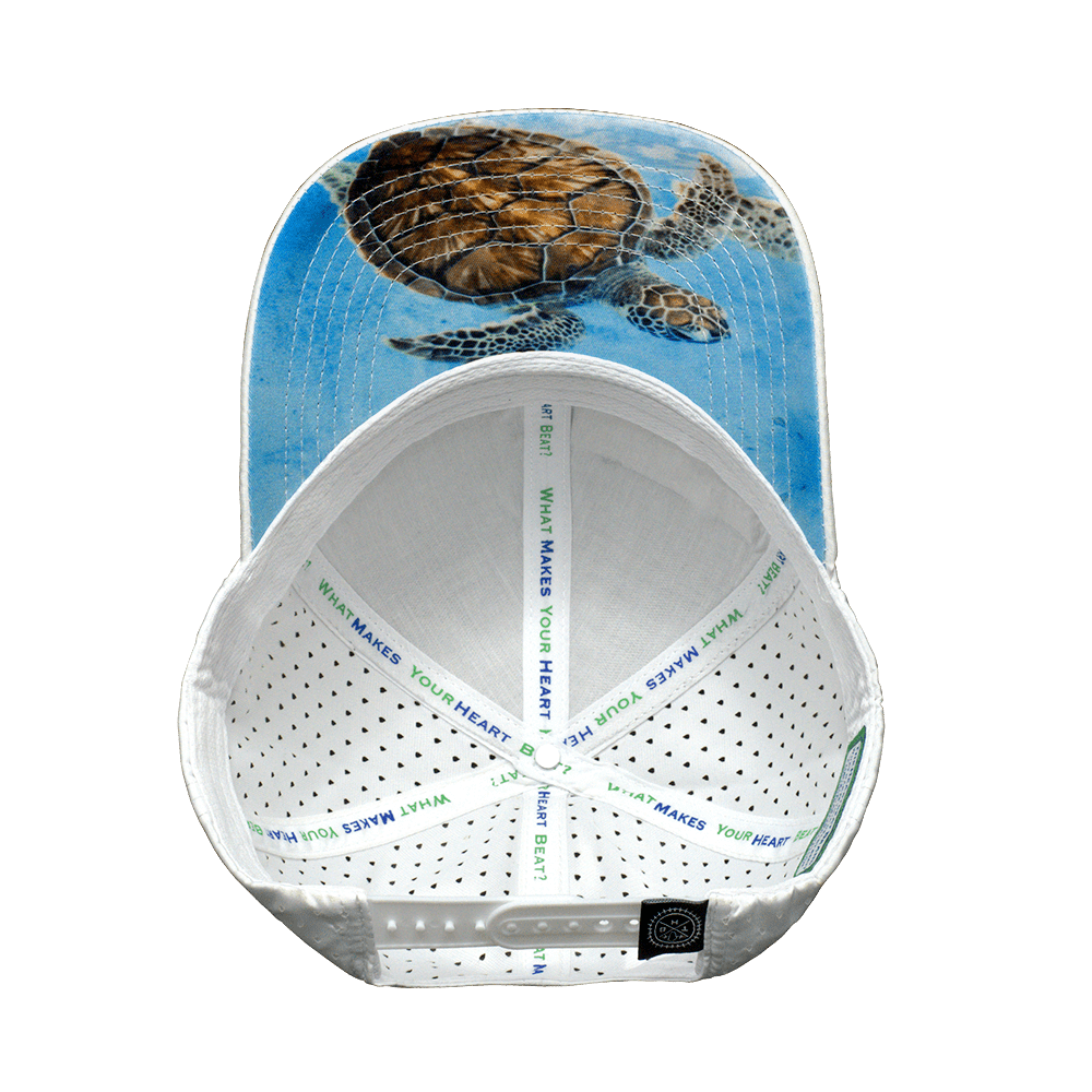 Florida Hat - Baseball Hat Fit - White - Laser Mesh