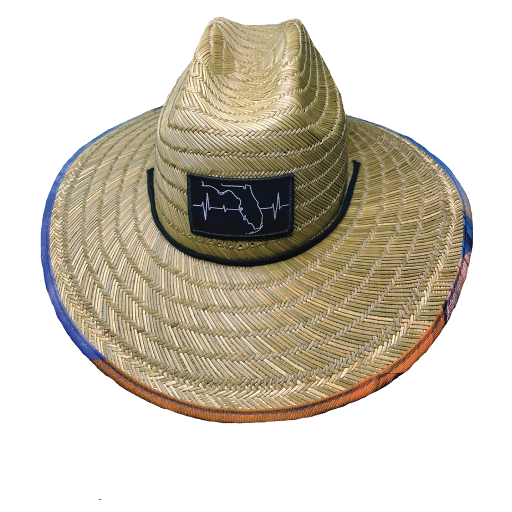 Florida Straw - Sun Hat - Sunset