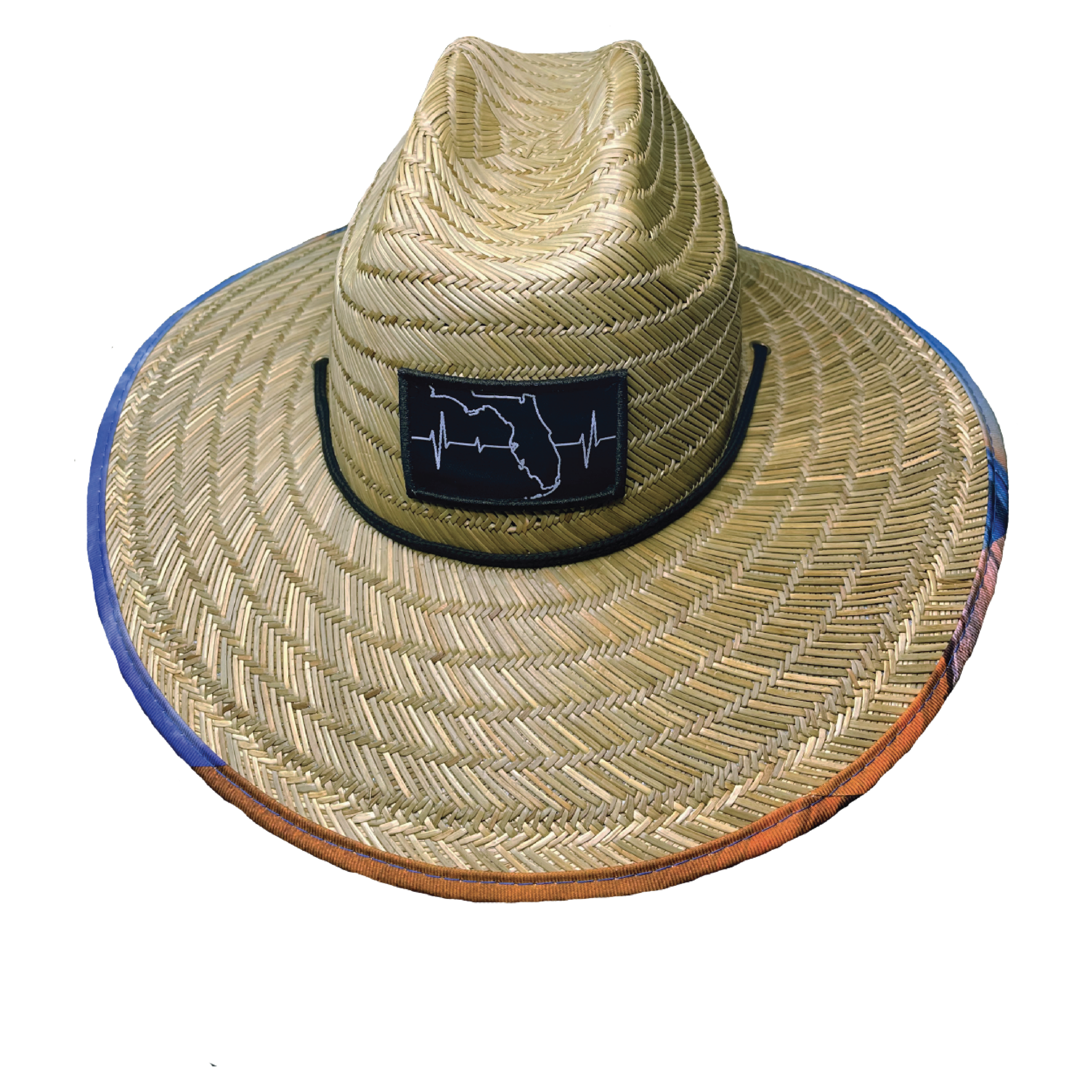 Florida Straw - Sun Hat - Sunset
