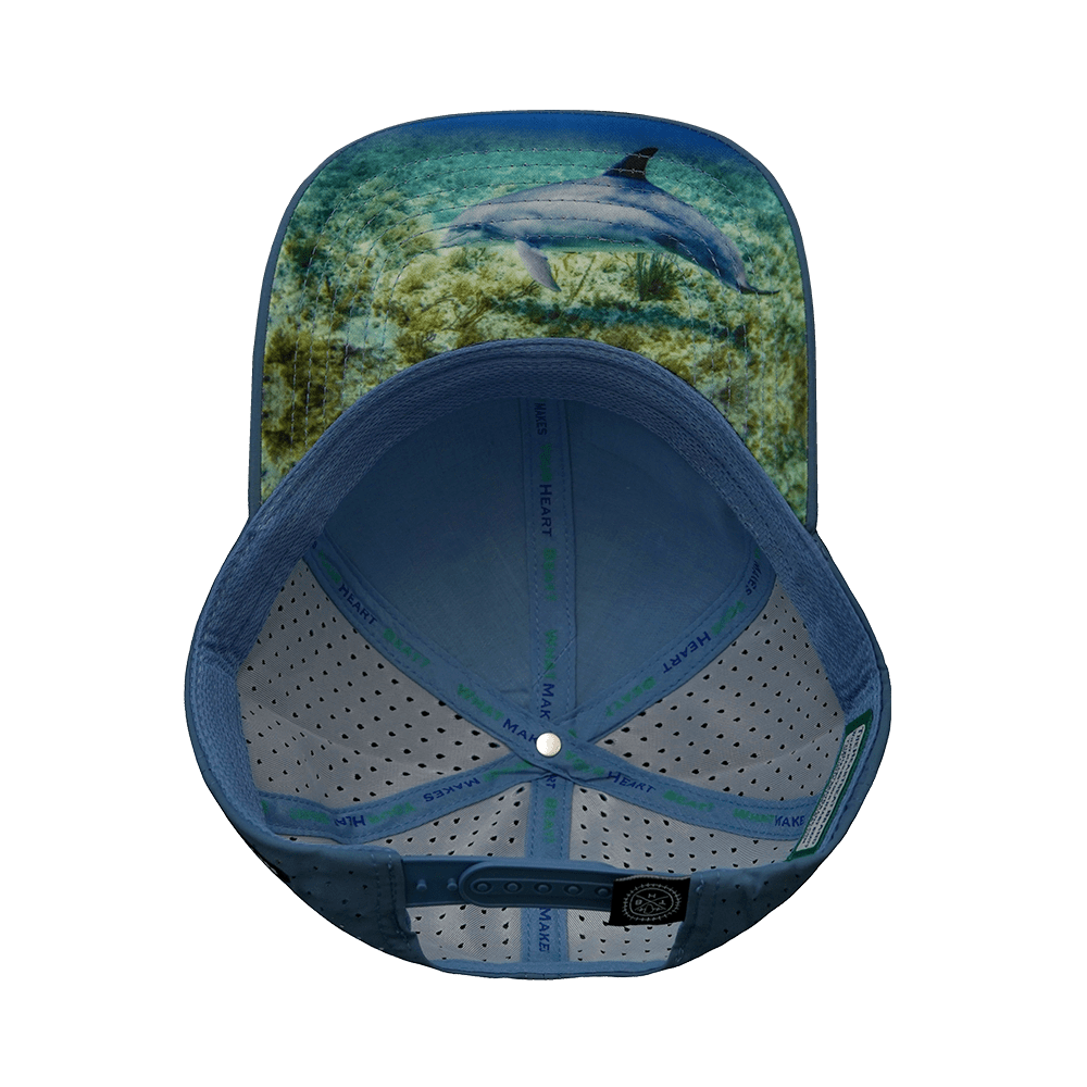 Hawaii Hat - Baseball Hat Fit - Sea Blue - Laser Mesh