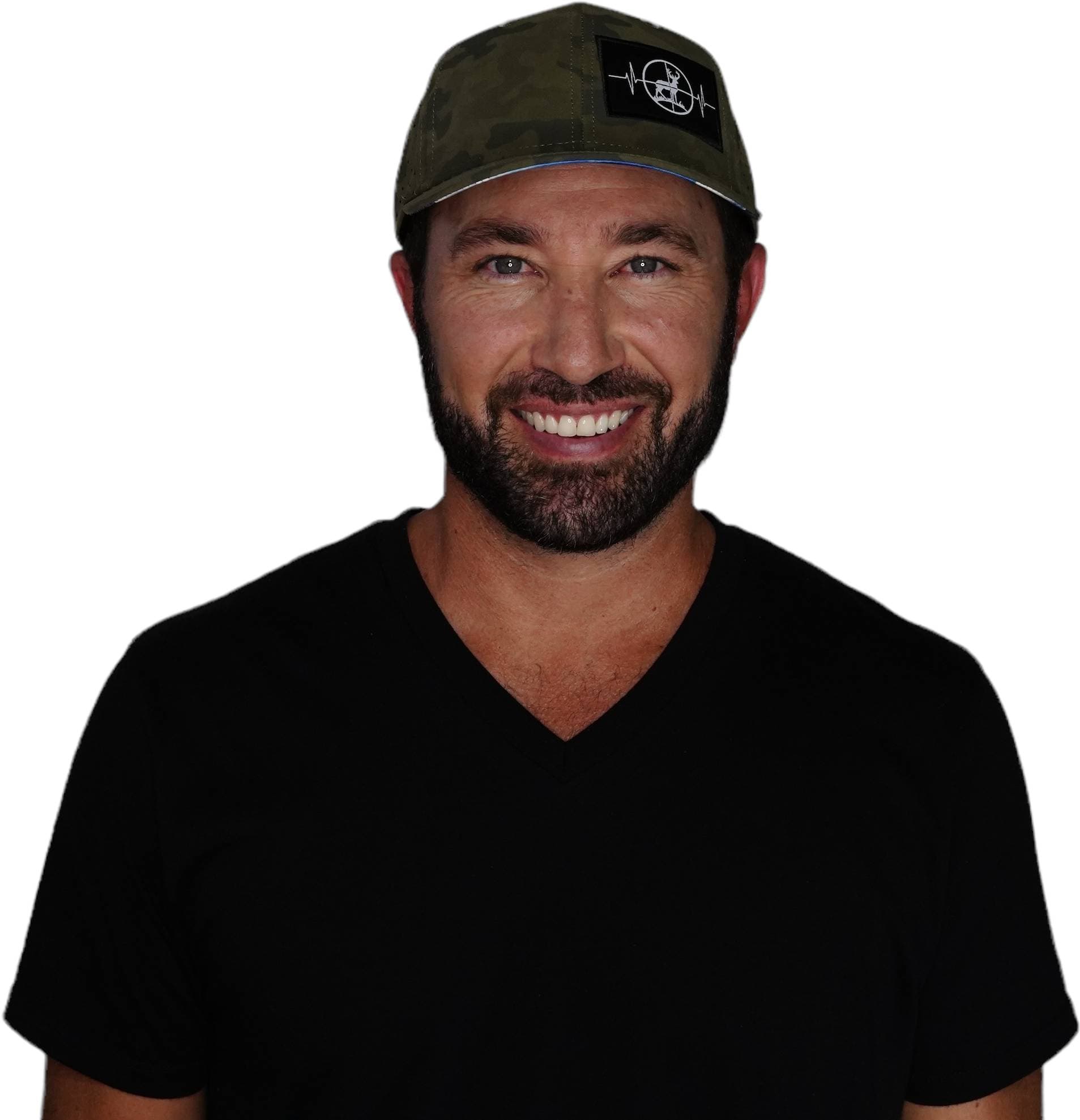 Hunting Hat - Baseball Hat Fit - Soft Earth Camo - Laser Mesh