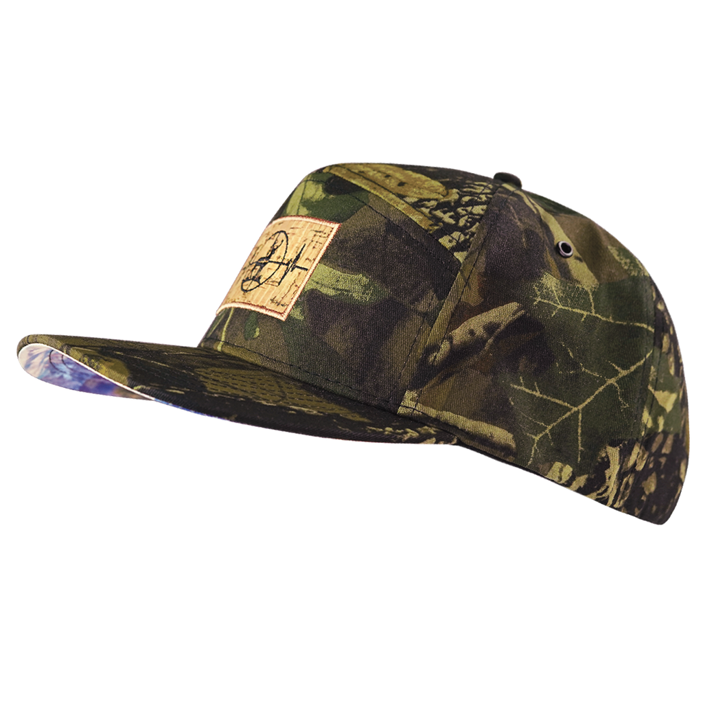 Hunting Hat - Flat Bill - Rust Tree Camo - Fabric Back