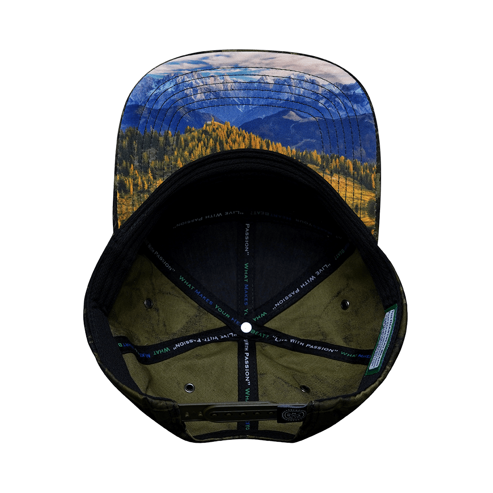 Hunting Hat - Flat Bill - Rust Tree Camo - Fabric Back