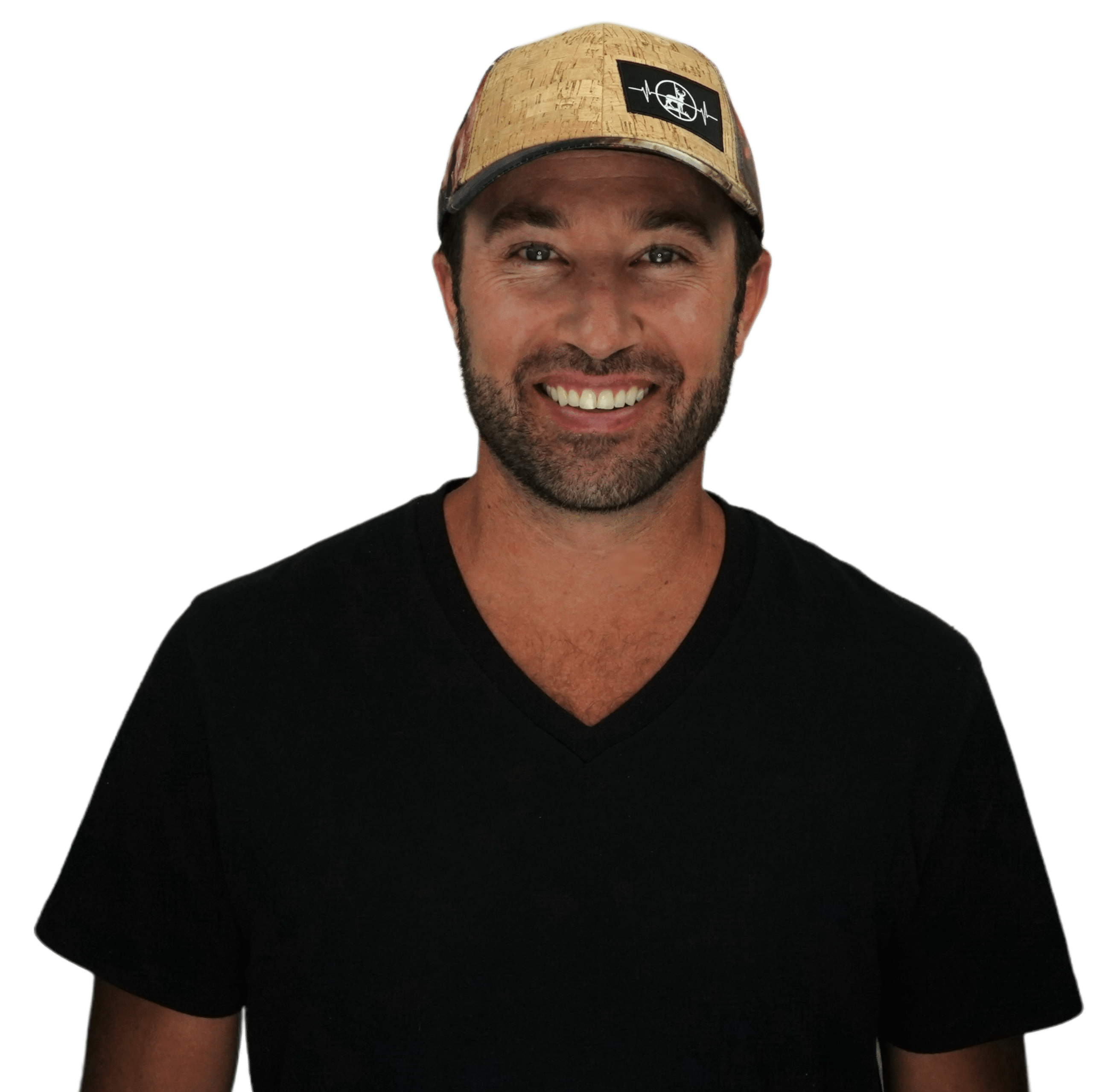 Hunting Hat - Low Profile - Cork - Fall Camo - Fabric Back