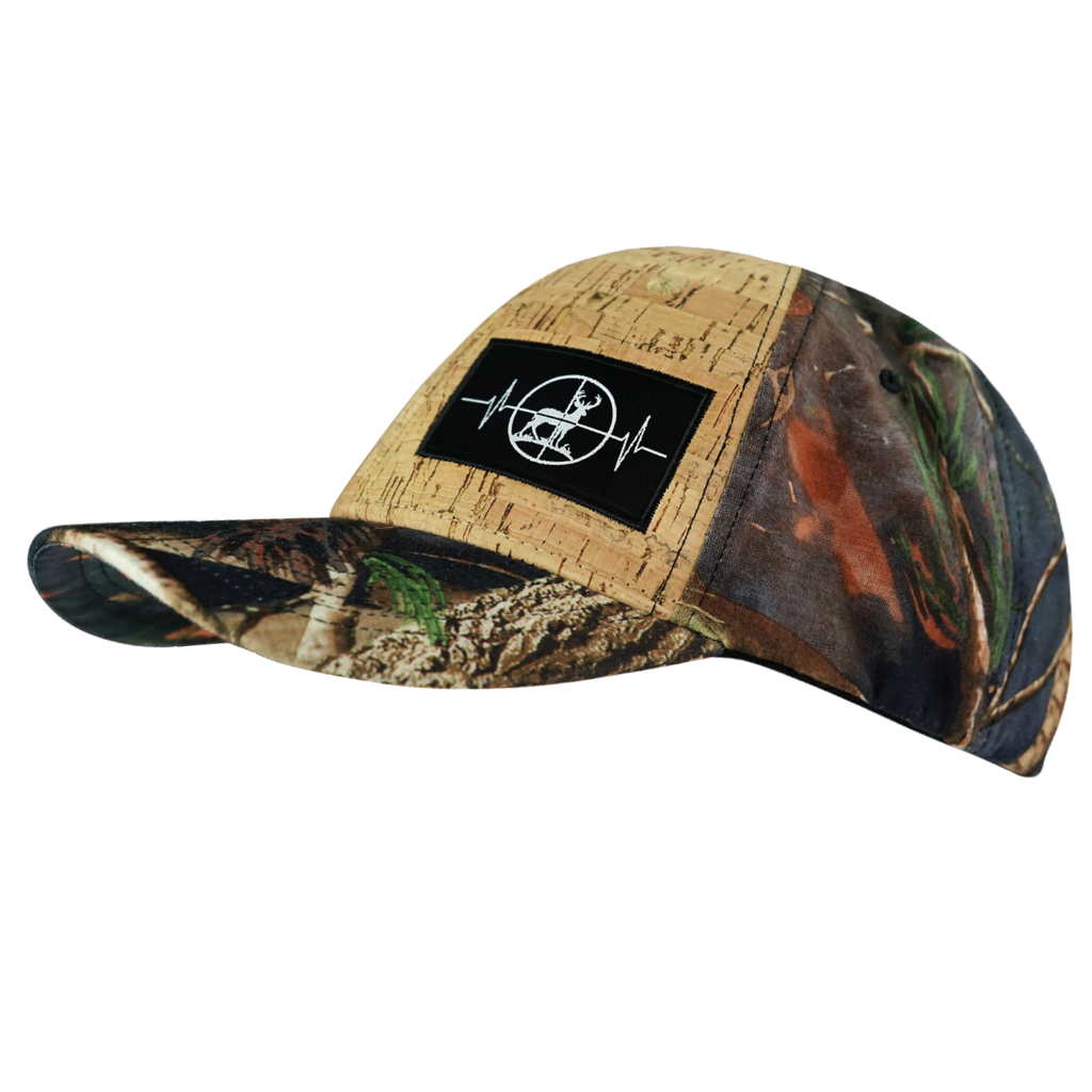Hunting Hat - Low Profile - Cork - Fall Camo - Fabric Back