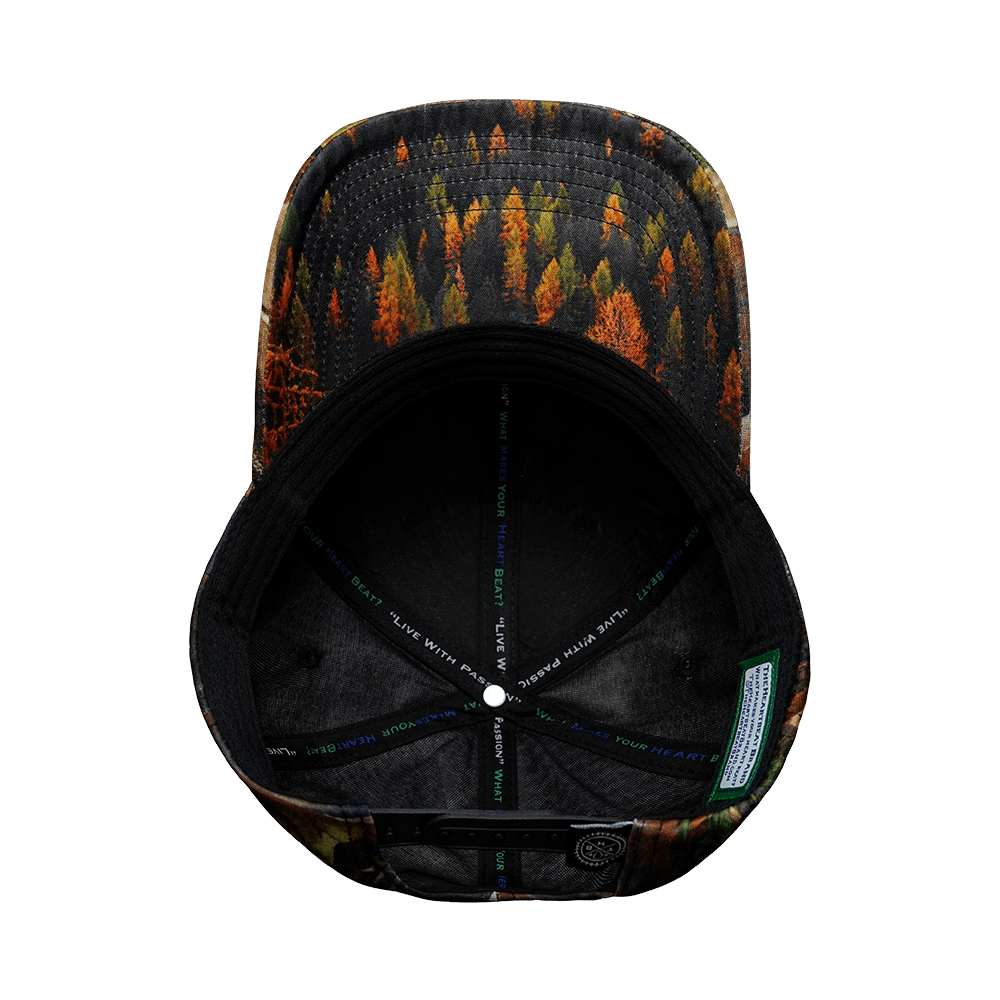 Hunting Hat - Low Profile - Cork - Fall Camo - Fabric Back