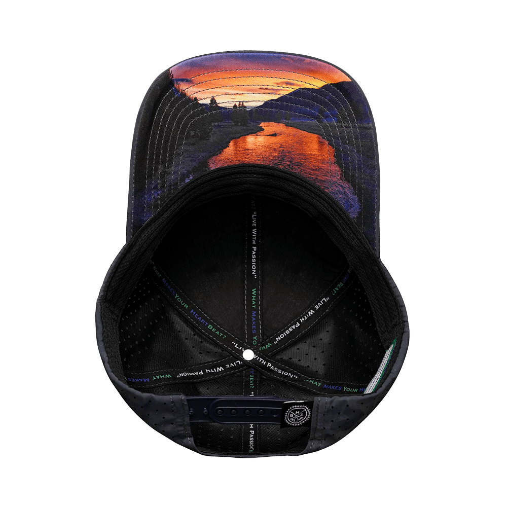 Hunting Hat - Low Profile - Soft Dark Camo - Laser Mesh