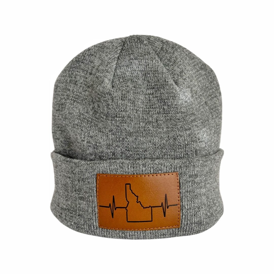 Idaho Beanie - Marled Cuff - Gray