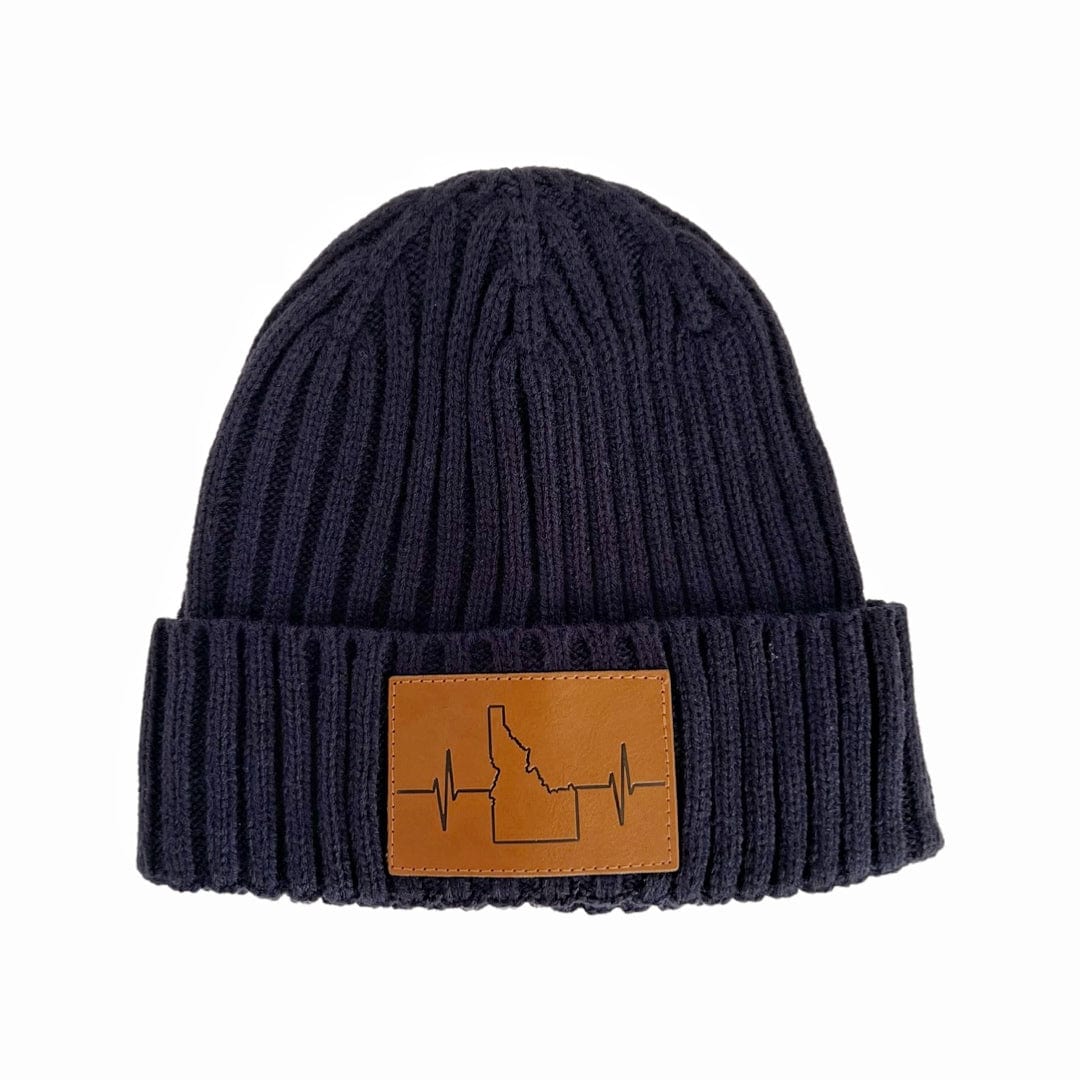 Idaho Beanie - Ribbed Cuff - Navy