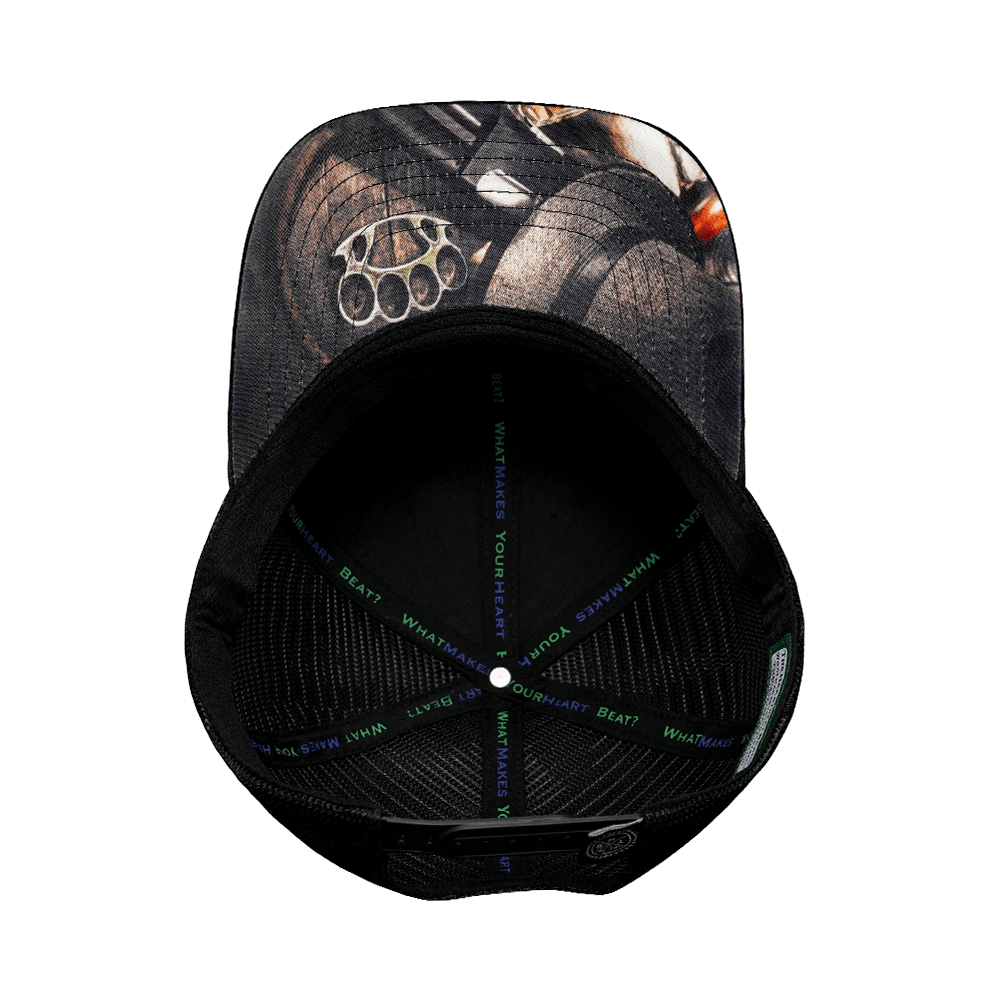 Nevada Hat - Baseball Hat - Black Camo / Black - Trucker Mesh