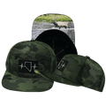 Nevada Hat - Flat Bill - Green Camo - Laser Mesh