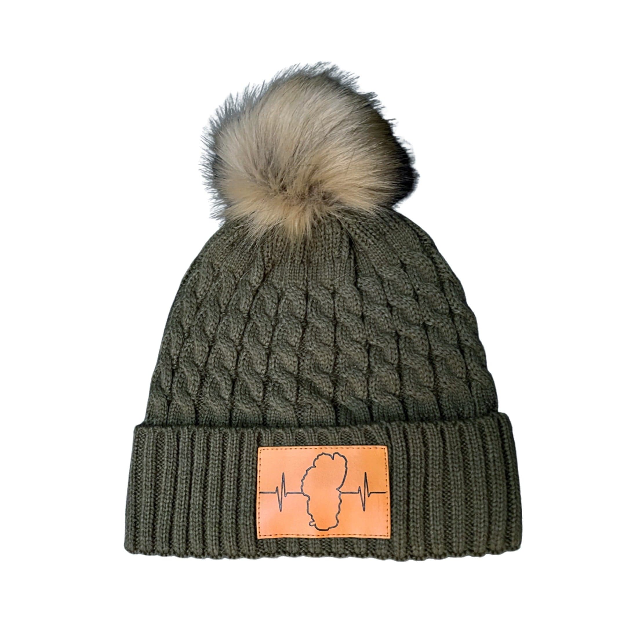 Tahoe Beanie - Pom - Olive