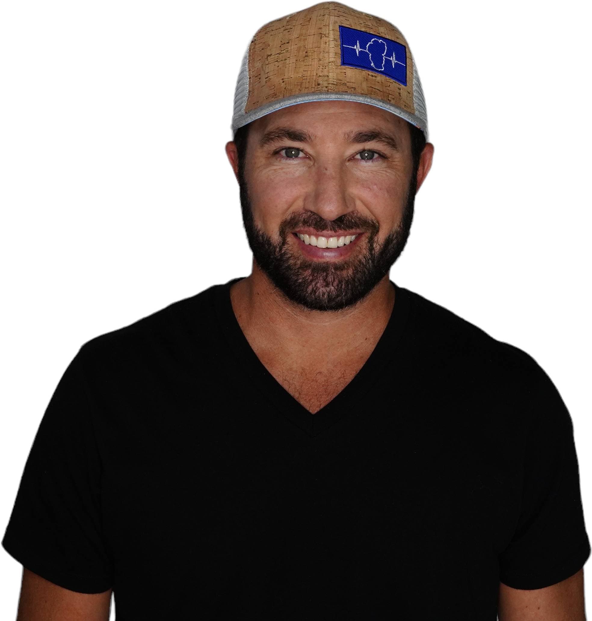 Tahoe Hat - Baseball Hat Fit - Cork - Heather Gray / Gray - Trucker Mesh