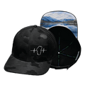 Tahoe Hat - Baseball Hat Fit - Black Camo / Black - Trucker Mesh