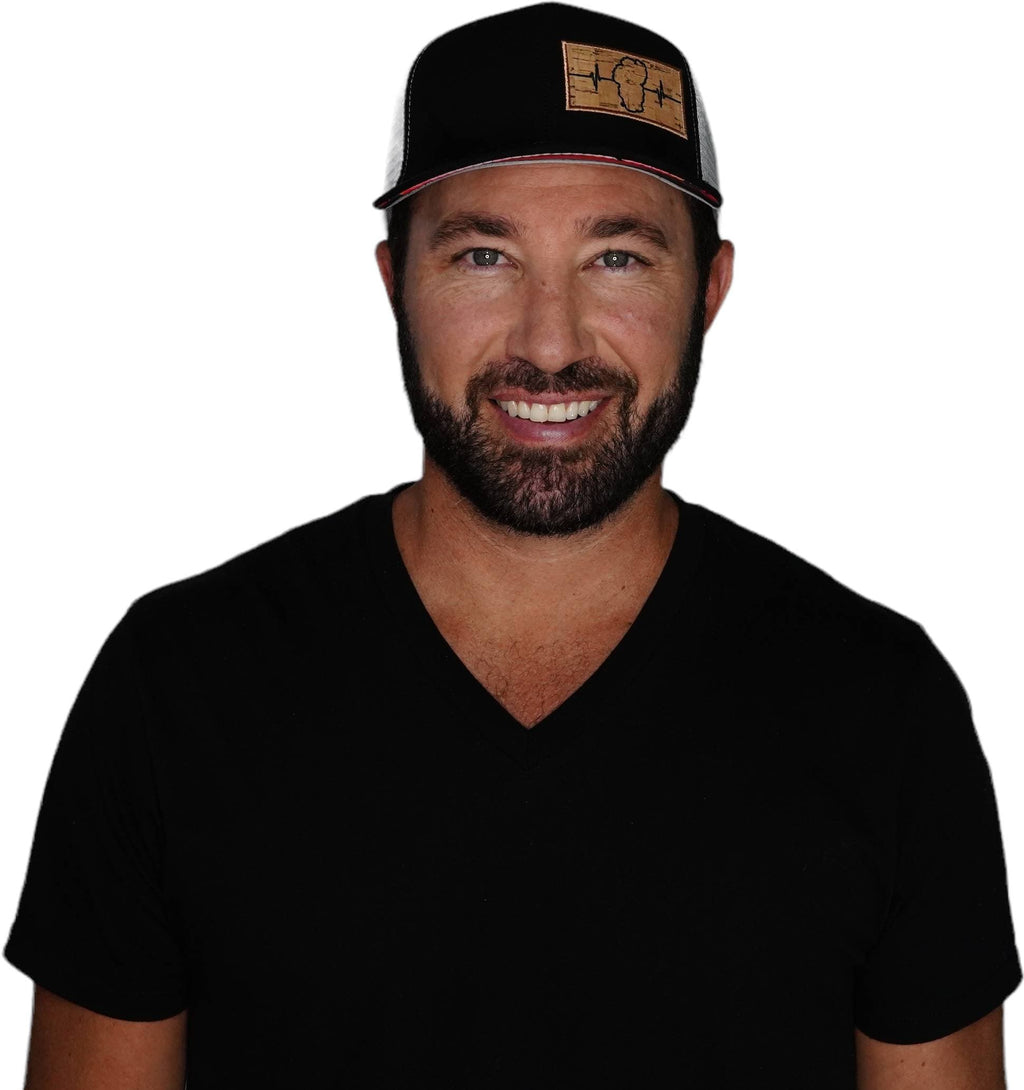 Tahoe Hat - Baseball Hat Fit - Suede - Black / Gray - Trucker Mesh