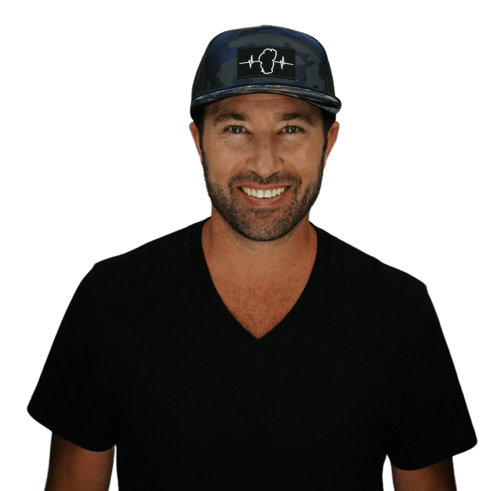 Tahoe Hat - Flat Bill - Navy Camo / Black - Jersey Mesh