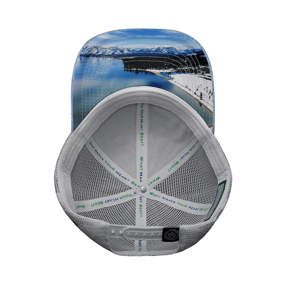 Tahoe Hat - Low Profile - Light Blue / White - Trucker Mesh