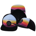 **YOUTH** Color Vibes Hat - Flat Bill - Blue Ridge - Black / Baby Blue - Laser Mesh