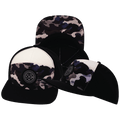 **YOUTH** Color Vibes Hat - Flat Bill - Desert Night Camo - Black / Cream - Laser Mesh