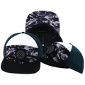 **YOUTH** Color Vibes Hat - Flat Bill - Patriots Night - Black / White / Navy - Laser Mesh