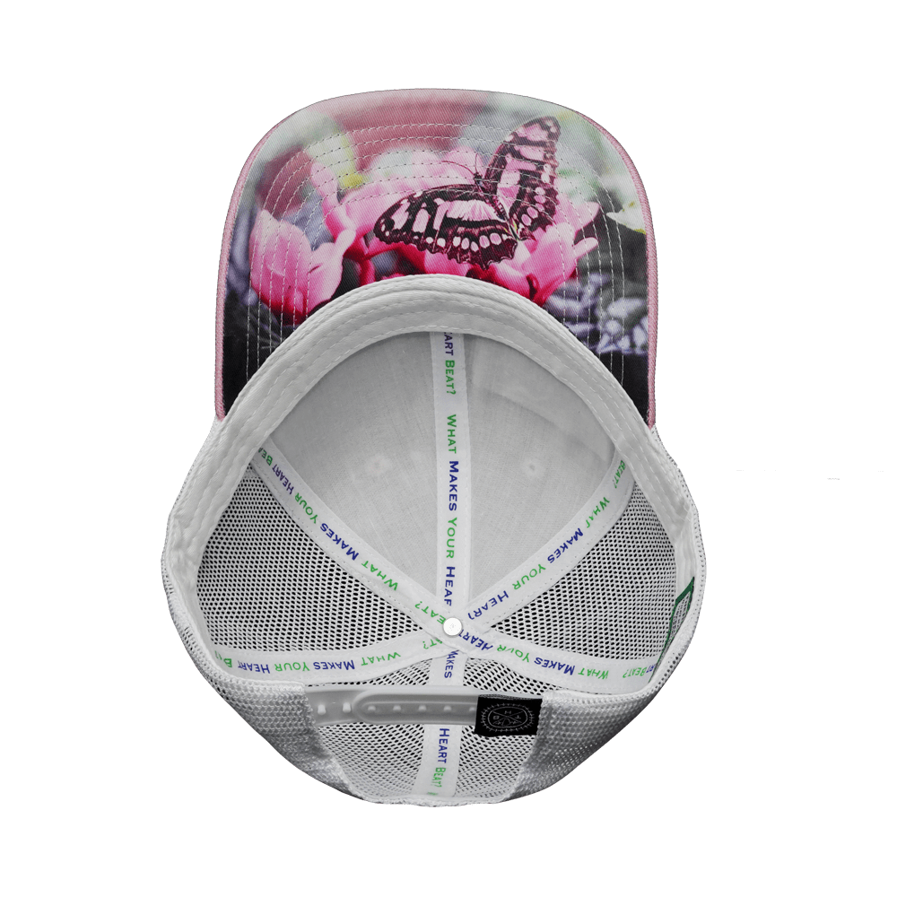 **YOUTH** Florida Hat - Low Profile - Pink / White - Trucker Mesh