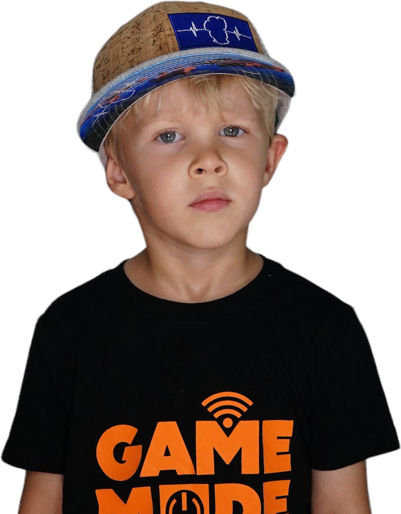**YOUTH** Tahoe Hat - Baseball Hat Fit - Cork - Heather Gray / Gray - Trucker Mesh